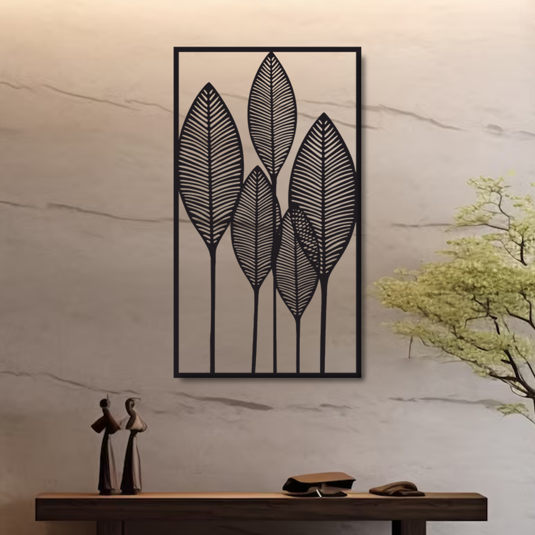 Wood Wall Cutouts -  Spring Leaves